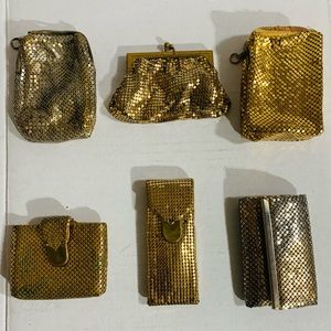 Lot of gold pouches